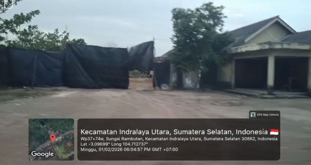 Nama Santo Jadi Perbincangan, Gudang CPO Diduga Ilegal Berjalan Tanpa Hambatan