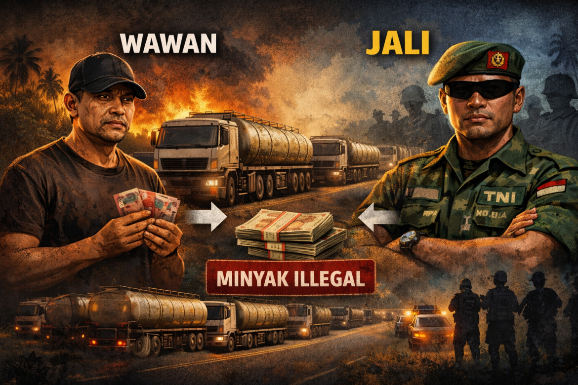 Wawan Akui Ada Setoran ke Jali? Dugaan Jaringan Pengangkut Minyak Ilegal Terkuak
