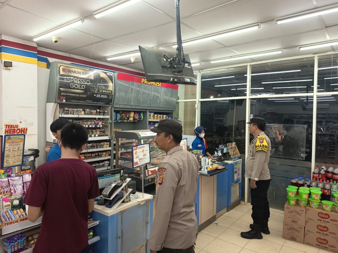 Polsek Rambang Polres Muara Enim Gelar KRYD, Cegah 3C dan Kejahatan Jalanan di Malam Libur