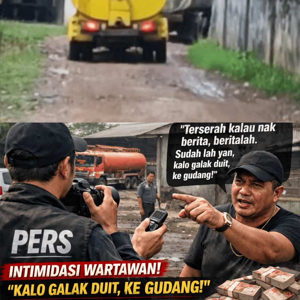 TEROR PASCA VIRAL MAKIN TERBUKA! DIDUGA PEMILIK GUDANG CPO DI TALANG KELAPA INTIMIDASI WARTAWAN — HUKUM DISEBUT “BERTEKUK LUTUT” DI HADAPAN MAFIA CPO