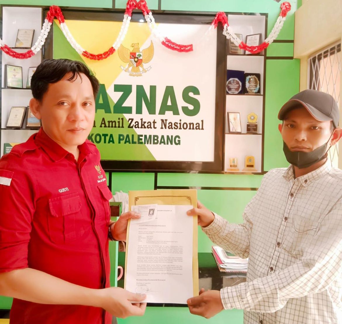 Menyambut Harapan: MC-JK Jadi Jembatan Bawa Doa Warga Ke Baznas Palembang