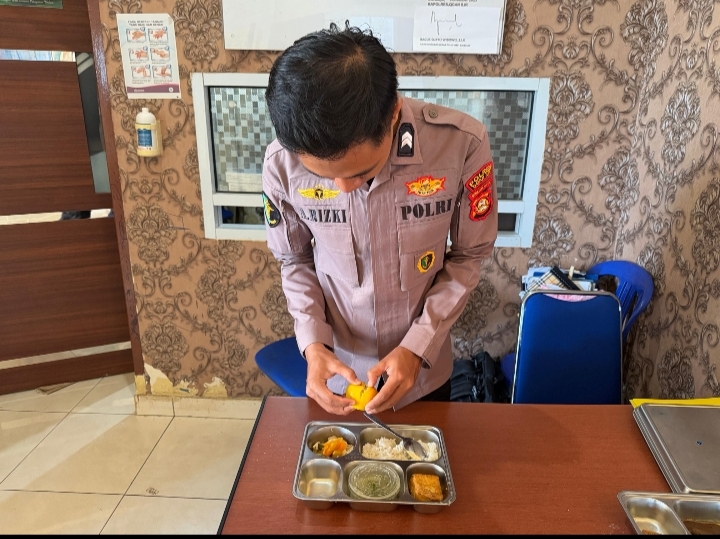 Dokkes Polres Ogan Ilir Pastikan Keamanan Pangan MBG, 10.015 Porsi Dinyatakan Layak Konsumsi