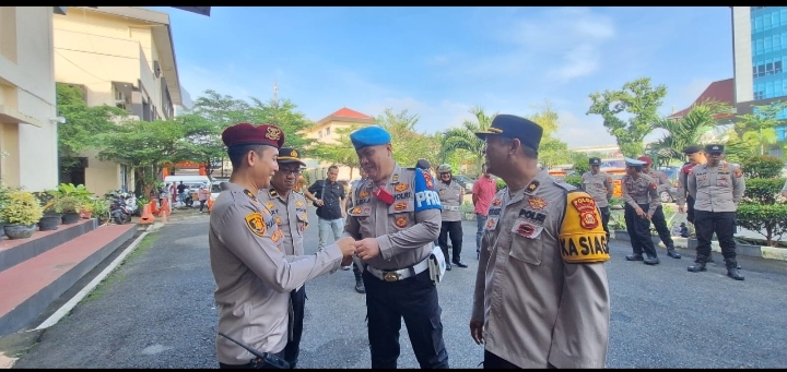 Tingkatkan Stabilitas Keamanan Internal, Polda Sumsel Tertibkan Penggunaan Atribut Dinas