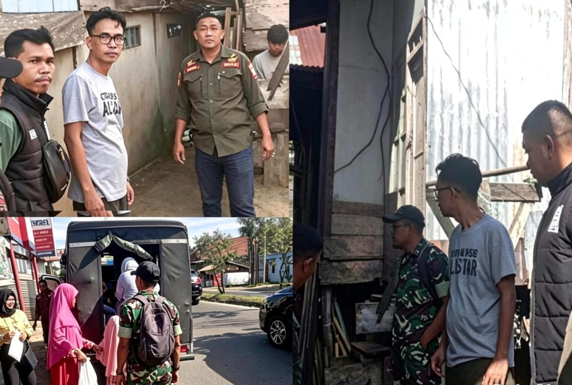 Respon Cepat Dinsos Palembang, Bersama MC-JK TanganiNasib Malang Warga Kemas Rindo Kertapati