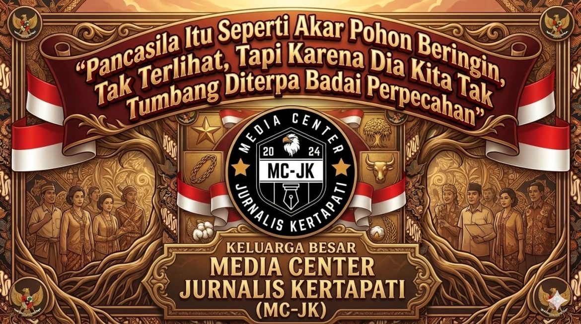 Hari Lahir Pancasila 2026, MC-JK Ajak Rawat” Akar Persatuan”, Kunci Indonesia Tetap Tegak di Tengah Perbedaan