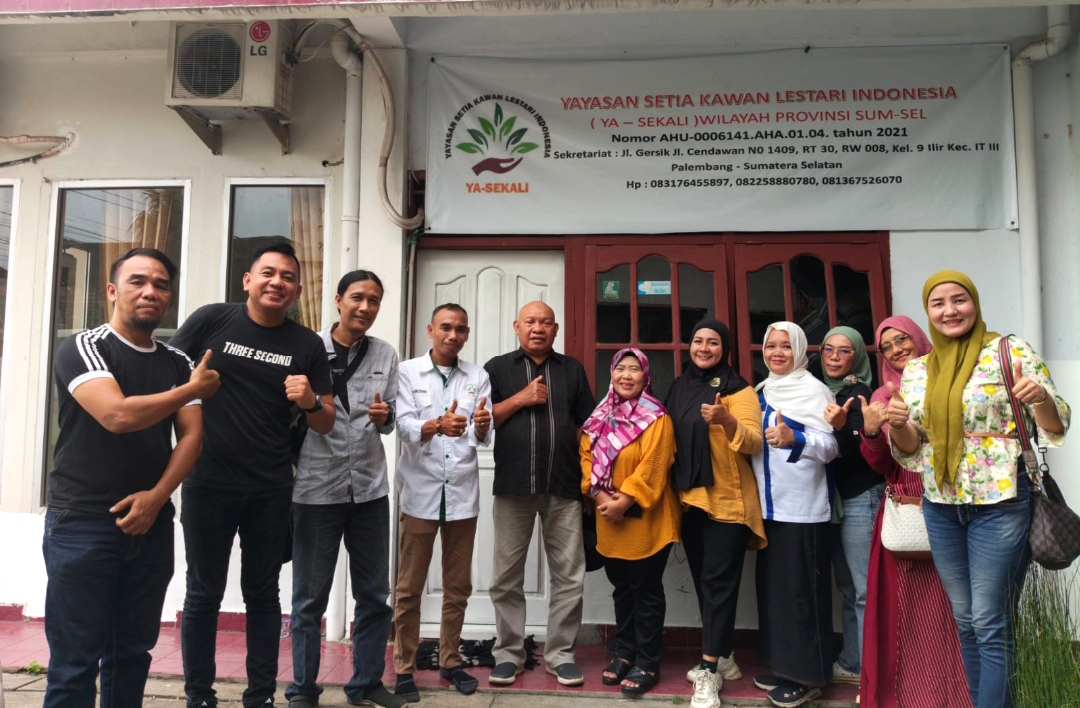 YA SEKALI Sumsel Terima Kunjungan Silaturahmi Komunitas Srikandi Harmoni