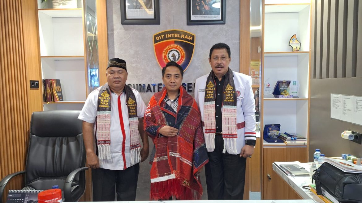*DPD Horas Bangso Batak (HBB) Sumsel Audiensi dan Silaturahmi dengan Dirintelkam Polda Sumsel*