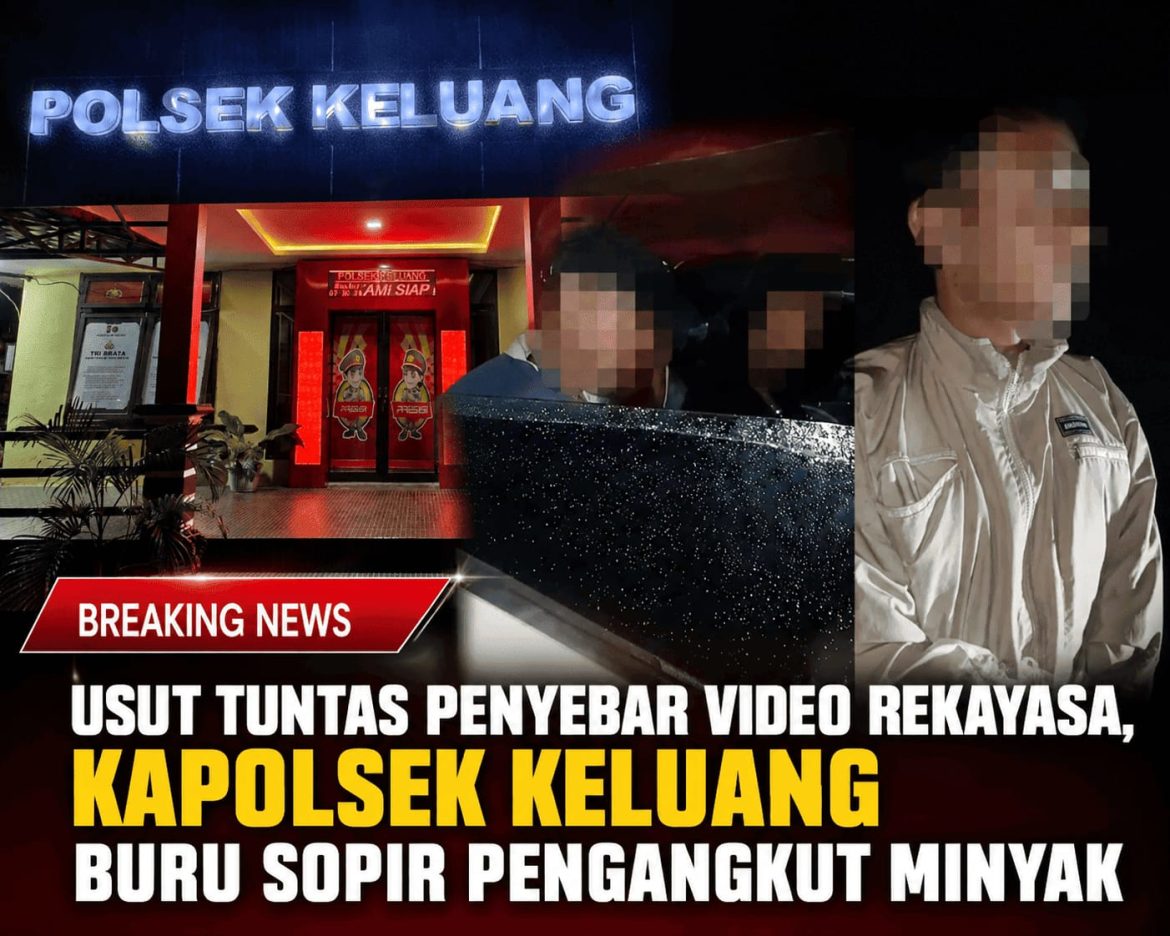 Kapolsek Keluang Bantah Tudingan Terima Setoran Minyak Ilegal, Sebut Video Viral Hoaks dan Diduga Direkayasa