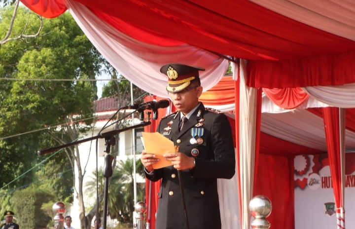 Upacara Hari Bhayangkara ke-80 di Banyuasin Teguhkan Komitmen Polri untuk Masyarakat