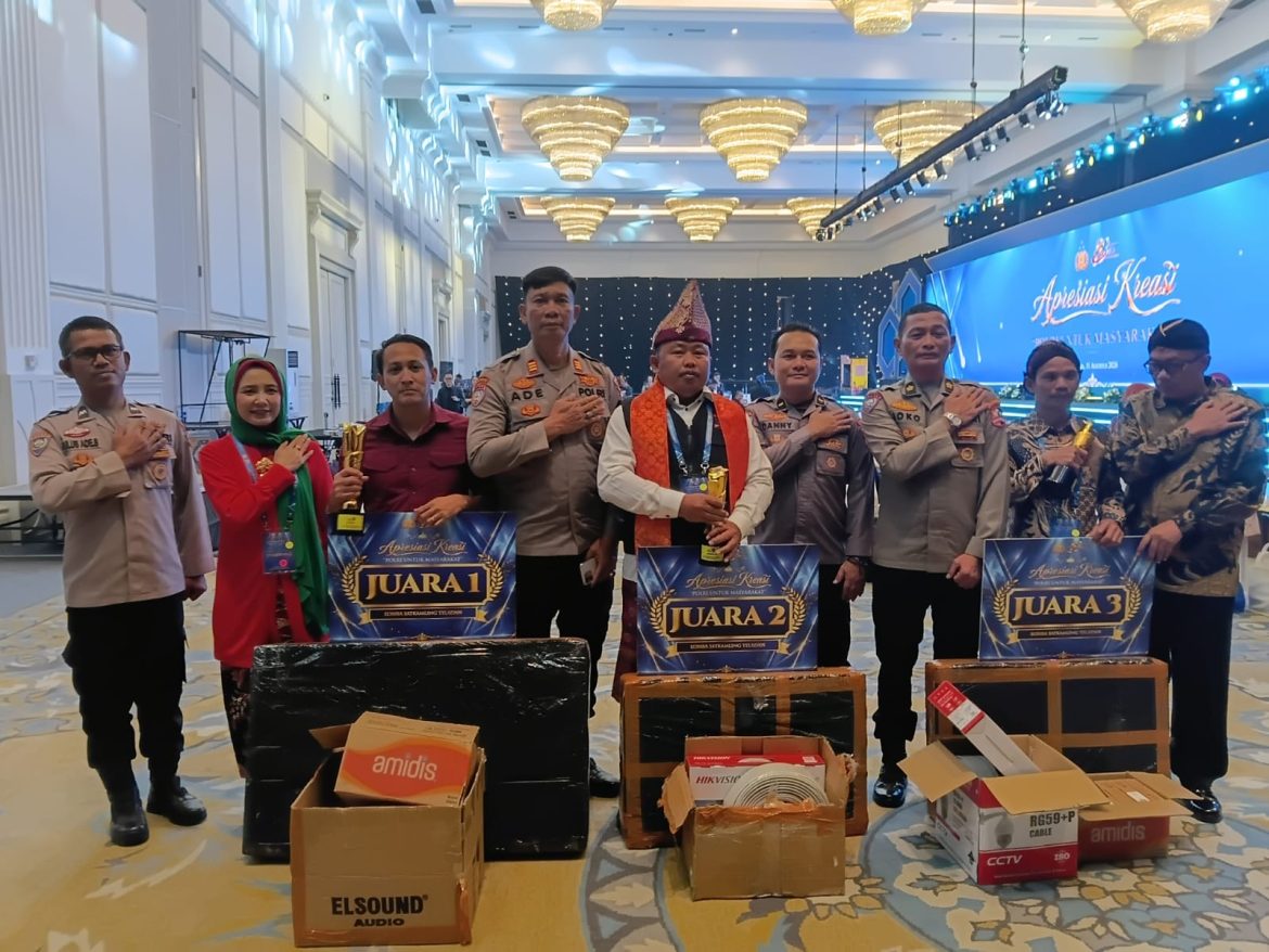 Harumkan Nama Muba, Satkamling Kelurahan Ngulak Binaan Polsek Sanga Desa Raih Juara 2 Nasional